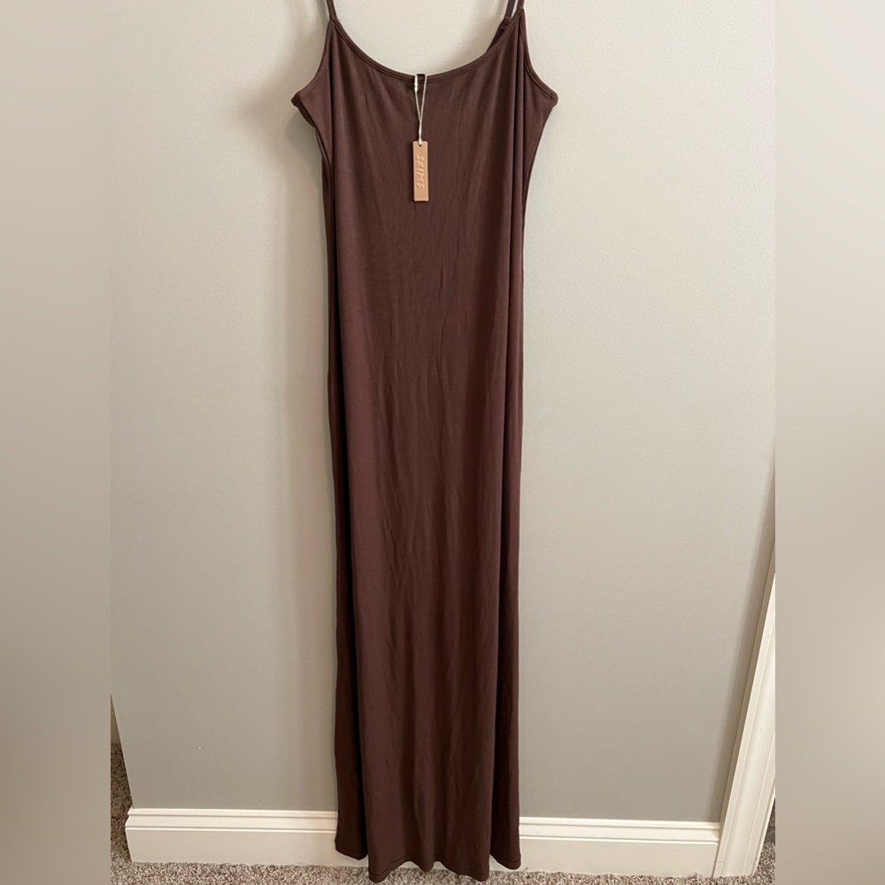 SKIMS Fits Everybody Slipdress ( Ribbbed) SIZE 2x
